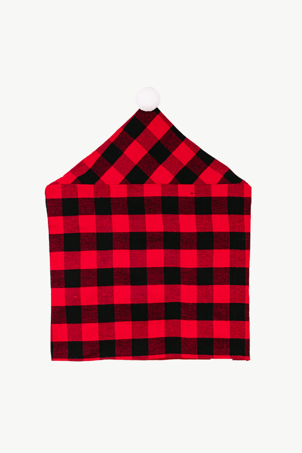 2-Pack Christmas Plaid Chair Covers
